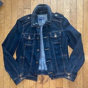 Baccini Dark Blue Denim Jacket